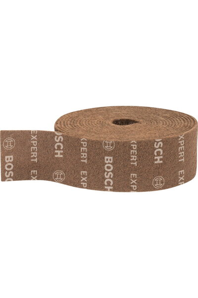 Bosch Expert fleece roll N880 coarse A, 100mmx10m, sanding sheet (brown, 10 m...