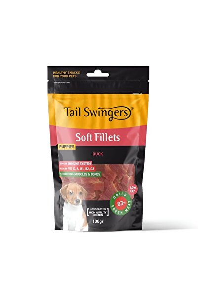 Tail Swingers Απαλές Μπουκιές Πάπιας για Κουτάβια 100gr