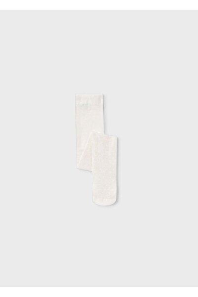 MAYORAL Girl's Self-Patterned Thin Pantyhose Cream