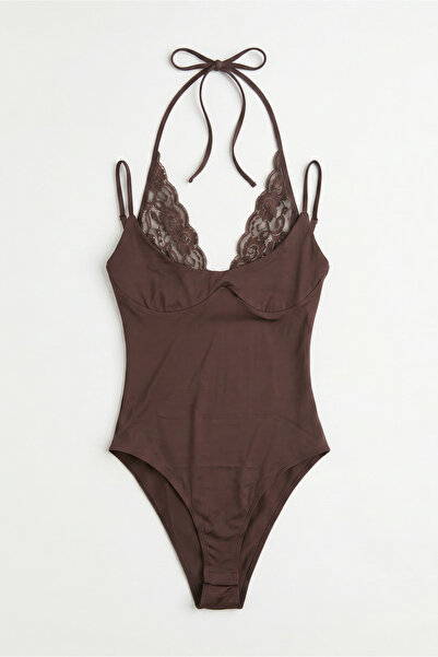 NOTHING Lace Detailed Bodysuit