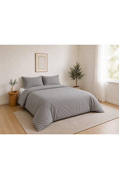 Liz Line Lenjerie pat king size, cearceaf 240x250cm, husa pilota 200x210, col...