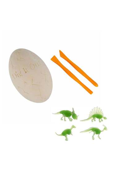 Crazoo Dinosaur egg excavation kit, Crazoo, Glow in the dark