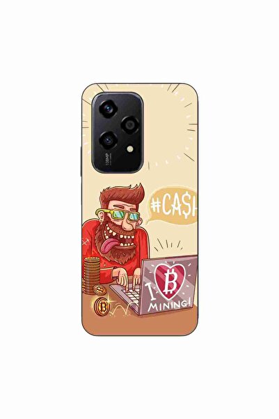 OEM Husa compatibila cu Honor 200 Lite Silicon Gel Tpu Model BTC Mining
