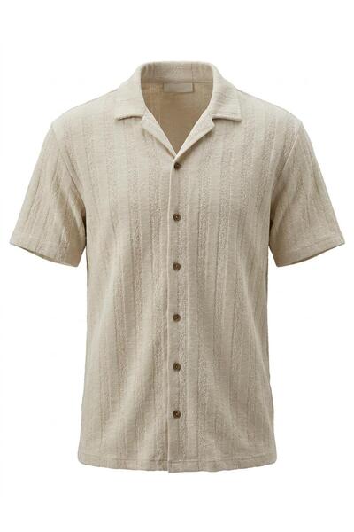 Kadir Büyükkaya Düğm.Polo Yaka K.Kol T-Shirt Out-KAB6053S