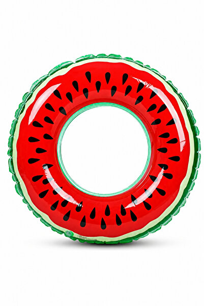 Beniizle Karpuz Desenli Çocuk Havuz ve Deniz Simidi (55cm)