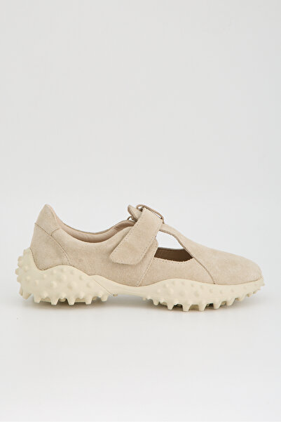 TREND Kadın Günlük Hakiki Deri Sneaker Kaydırmaz Taban Esnek Rahat Ortopedik ...