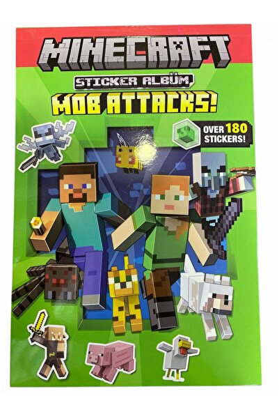 Harika Kitap Minecraft STICKER ALBÜM 180 STIKERS