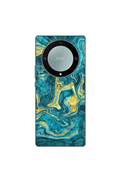 OEM Husa compatibila cu Honor Magic 5 Lite Silicon Gel Tpu Model Abstract Gem...