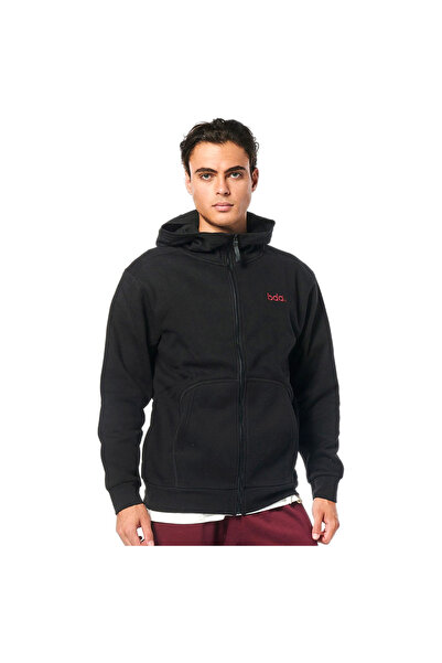 Body Action Bodyaction Hanorac din fleece cu fermoar integral pentru bărbați S