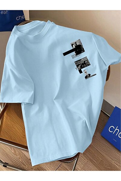 valeriae Tricou cu mânecă scurtă, croială lejeră, premium, cu imprimeu special