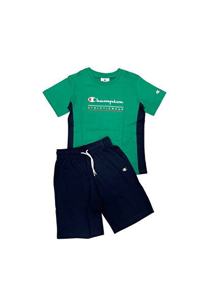 Champion SET TRICOU ȘI PANTALONI SCURȚI PENTRU BĂIEȚI 306992-GS130