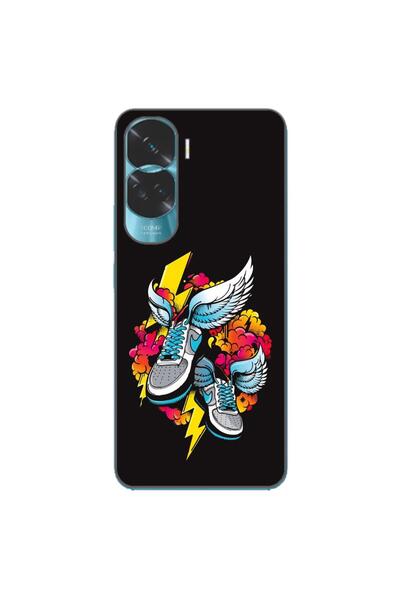 OEM Husa compatibila cu Honor 90 Lite 5G Silicon Gel Tpu Model Fashion Sneakers