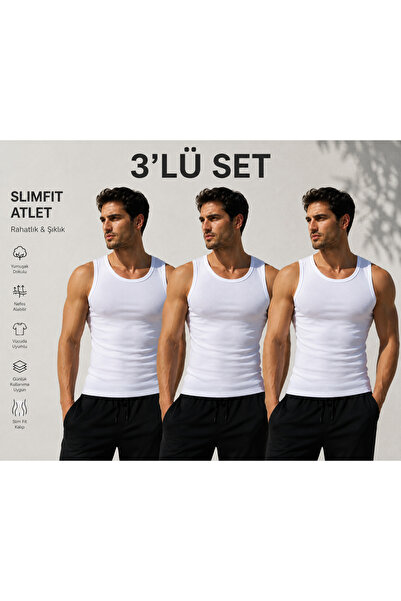 Livik Men's Halter Collar Athlete Lycra Undershirt