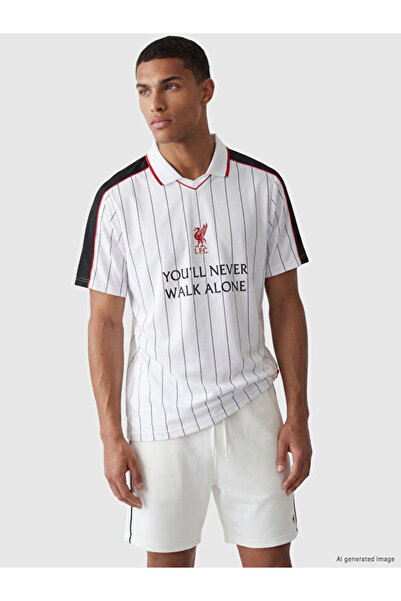 LC Waikiki RMZ GİYİM FARKIYA Devrik Roba Yaka Liverpool Tricou sport pentru b...