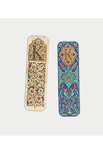 Bazen Defter K Harfi İkili Ayraç Seti