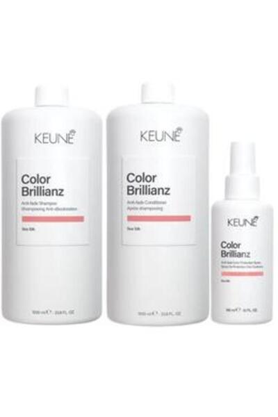 Keune Pachet pentru Par Vopsit - Color Brillianz: Sampon 1000 ml, Balsam 1000...