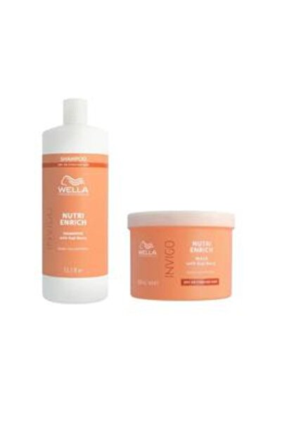 Wella Professionals Pachet Intens Nutritiv - Invigo Nutri Enrich Deep Nourish...