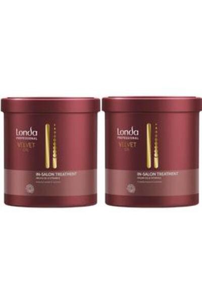 Londa Professional Pachet 2 x Masca Tratament cu Ulei de Argan - Velvet Oil T...