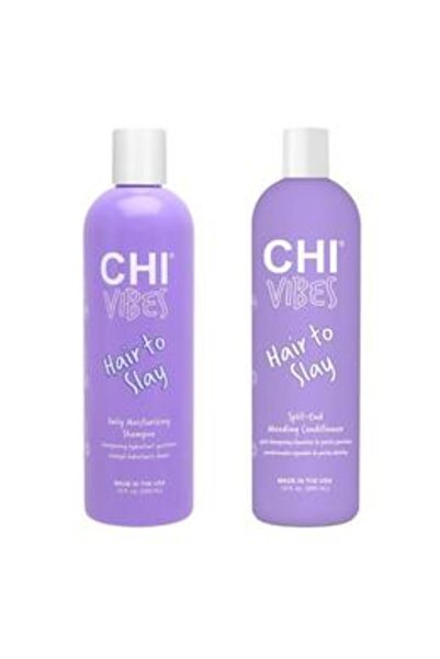 Chi Ενυδατικό Πακέτο - Vibes Hair To Slay Καθημερινή Ενυδάτωση: Σαμπουάν 355 ...