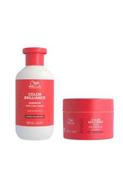 Wella Professionals Pachet pentru Par Vopsit cu Fir Gros - Invigo Color Brill...