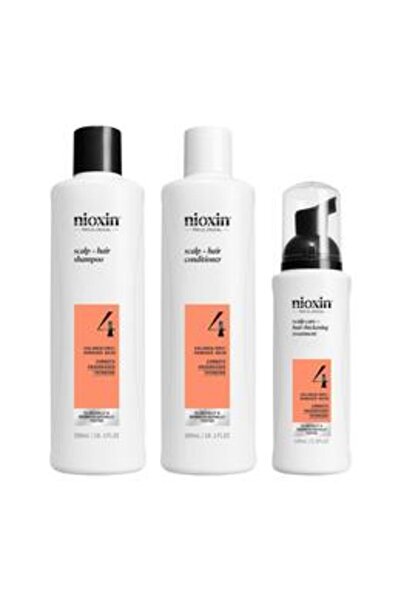 Nioxin Set Produse Profesionale de Par Impotriva Ruperii pentru Par Vopsit sa...