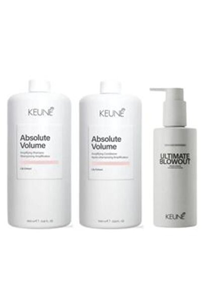 Keune Volume Pack - Absolute Volume Amplifying: Shampoo 1000 ml, Conditioner ...
