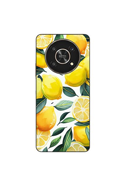 OEM Θήκη συμβατή με Honor X30 από σιλικόνη gel TPU με σχέδιο λεμόνια