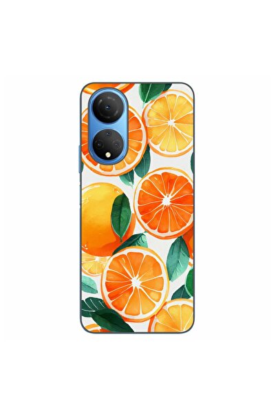 OEM Husa compatibila cu Honor X7 Silicon Gel Tpu Model Oranges