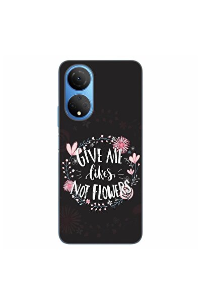 OEM Husa compatibila cu Honor X7 Silicon Gel Tpu Model Mesaj Give Me Likes