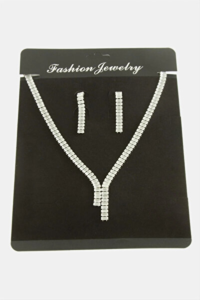 Marsilyan Nvdn- Tamtur Baget Zircon Stone Luxury Set Necklace 7 mm Iegrs-Nvdn1