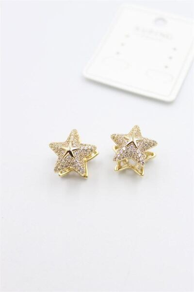 atastore2017 Star Earrings - Gold