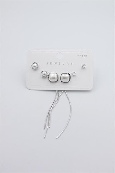 atastore2017 Multiple Set Earrings - Silver