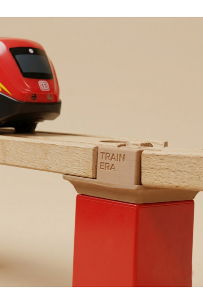 TrainEra Set de Baza Train Era - 8 Conectori Duplo pentru Sine de Lemn