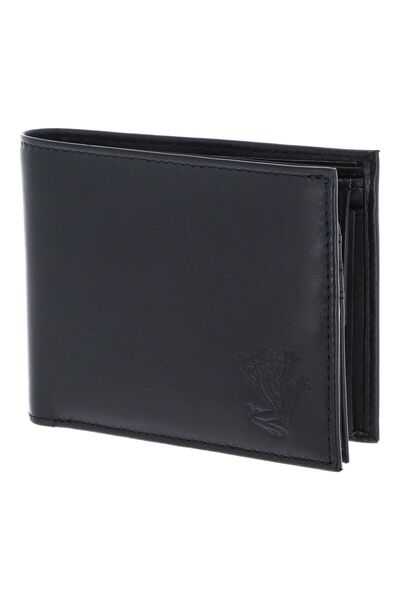 oxmox Leder Geldbörse RFID Schutz Leder 12 cm