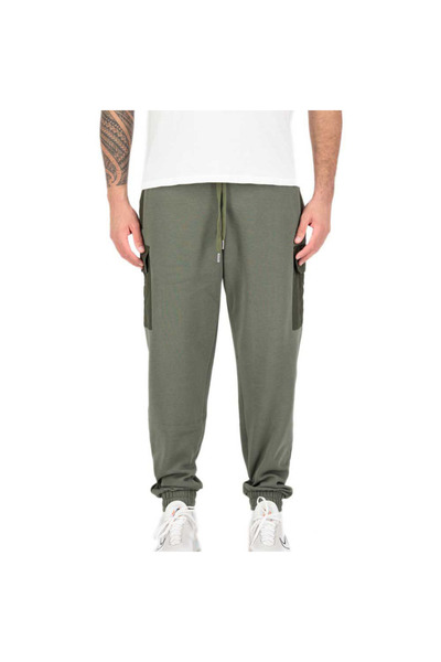 Alpha Industries Mens Pants Sweat Nylon Cargo Jogger S