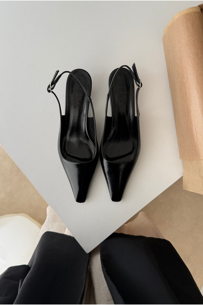 Mupa Shoes Kadın Topuklu SİYAH