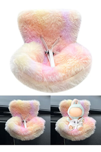 Accessories Decorative Mini Car Seat Air Vent Clip, Plush Doll Sofa Ornament ...