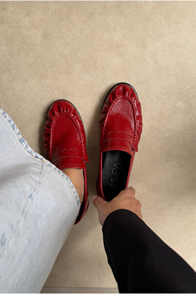 Mupa Shoes Ženske balerine CRVENE