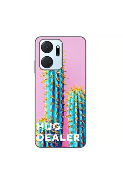 OEM Husa compatibila cu Honor X7a Silicon Gel Tpu Model Mesaj Hug Dealer