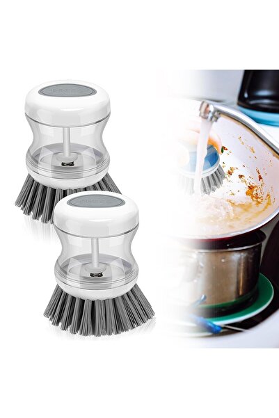 Bukela 2 liquid cleaning brushes - gray