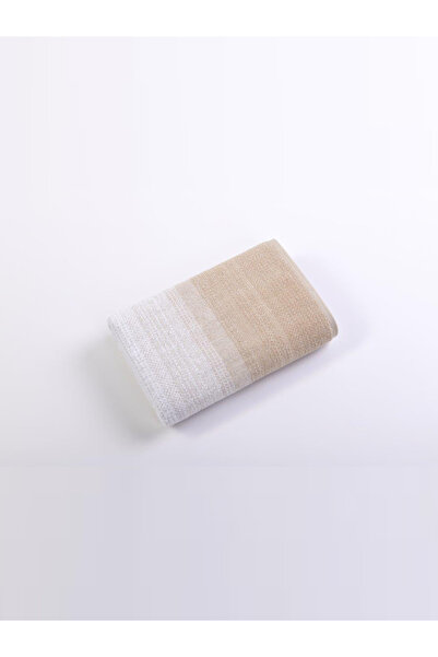Cannon Striped Yarn Dyed Towel 70X140Cm 100% Cotton Beige 600Gsm