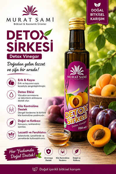 MURAT SAMİ BİTKİSEL Detoks sirke