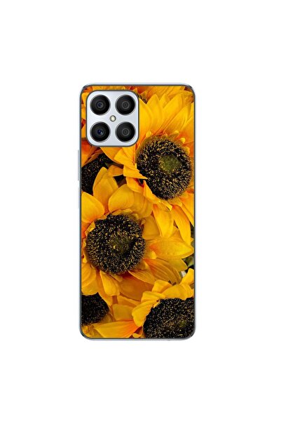 OEM Case compatible with Honor X8 Silicone Gel Tpu Sunflower Pattern