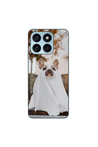 OEM Husa compatibila cu Honor X8b Silicon Gel Tpu Model Halloween Catel Costu...