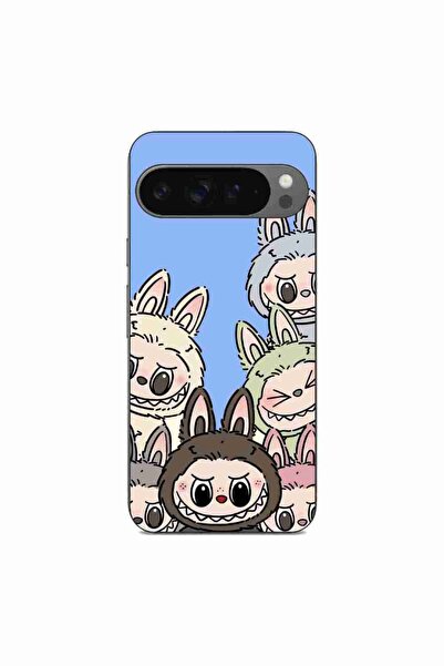 OEM Husa compatibila cu Google Pixel 9 Pro XL Silicon Gel Tpu Model Labubu Pa...