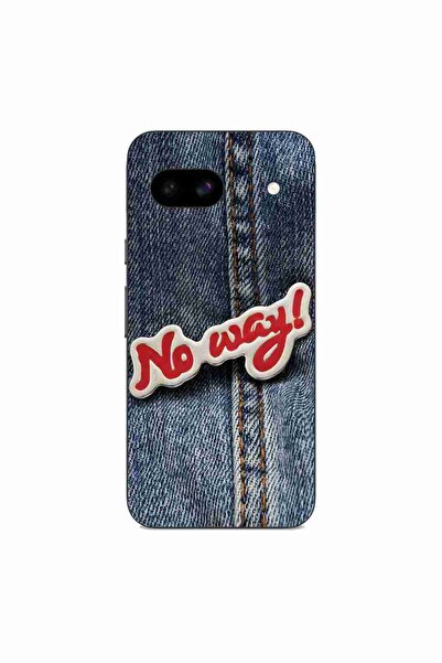 OEM Θήκη συμβατή με Google Pixel 8A Σιλικόνης Gel TPU Μοντέλο No Way Jeans