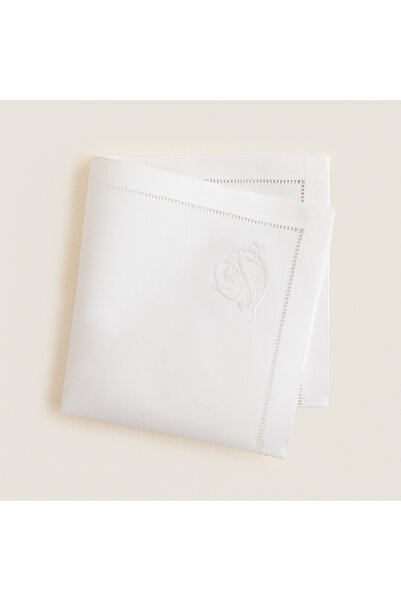 Chakra Mono Napkin(D) 40X40 cm White