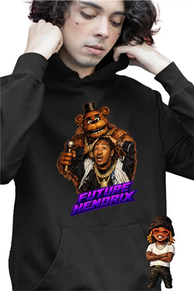 OEM Детски суичър с качулка за момчета с мотиви от Future Fnaf Five Nights at...