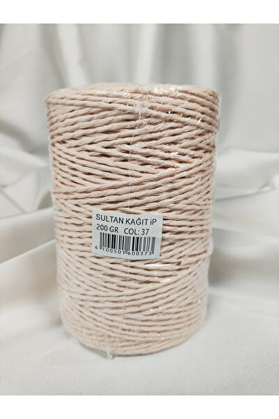 Sultan Ață de hârtie pentru tricotat manual 200gr.-240mt. (1 bucată) - Culoar...