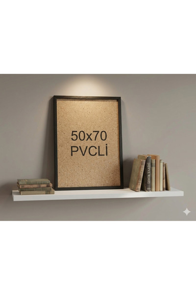 İzmir Sanat 50x70 Poster Tablo Forma Çerçevesi Pvcli